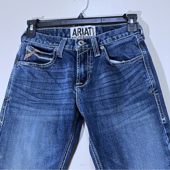 Ariat Men's M7 Rocker Straight Coltrane Stackable Straight Leg Jeans SZ 29x34 - Picture 3 of 10